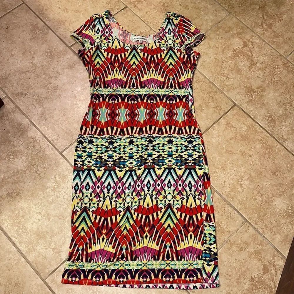 Multi colored dress